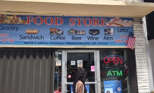Beach food market & cafe business photo