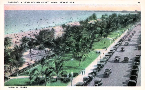 Miami Beach - Bathing, a year round sport
