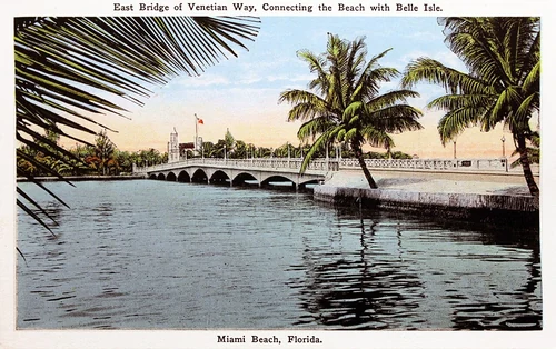 Miami Beach - East Bridge of Venetian Way 01