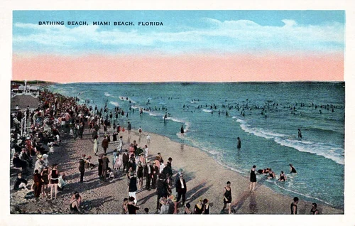 Miami Beach - Bathing beach 01